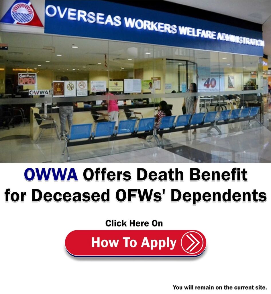 How To Apply for OWWA Death Benefit