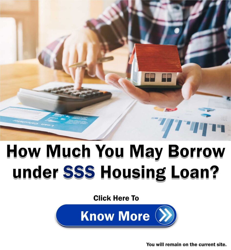 Qualifications for SSS Housing Loan Offer for Members PhilNews