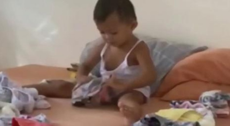 Energetic 2-Year-Old Kid