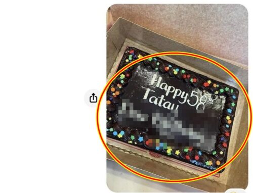 Hilarious Cake Dedication