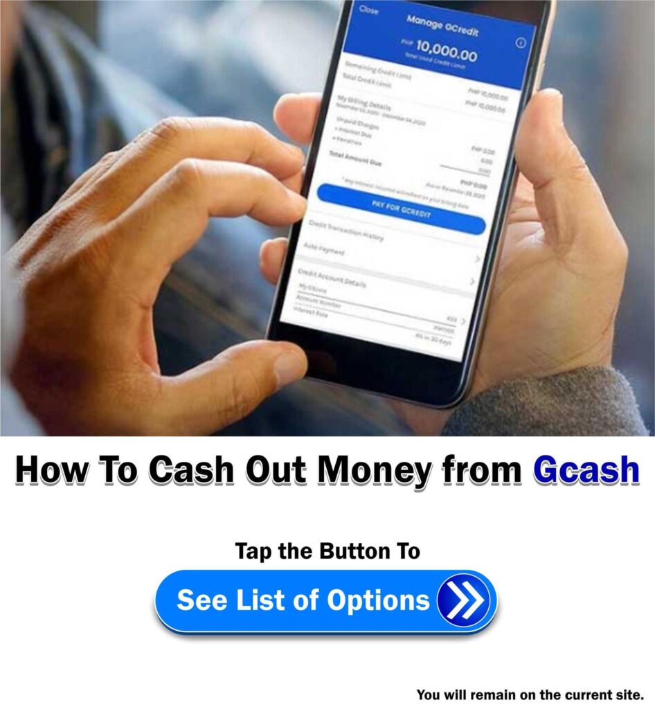 How To Cash Out Money from GCash