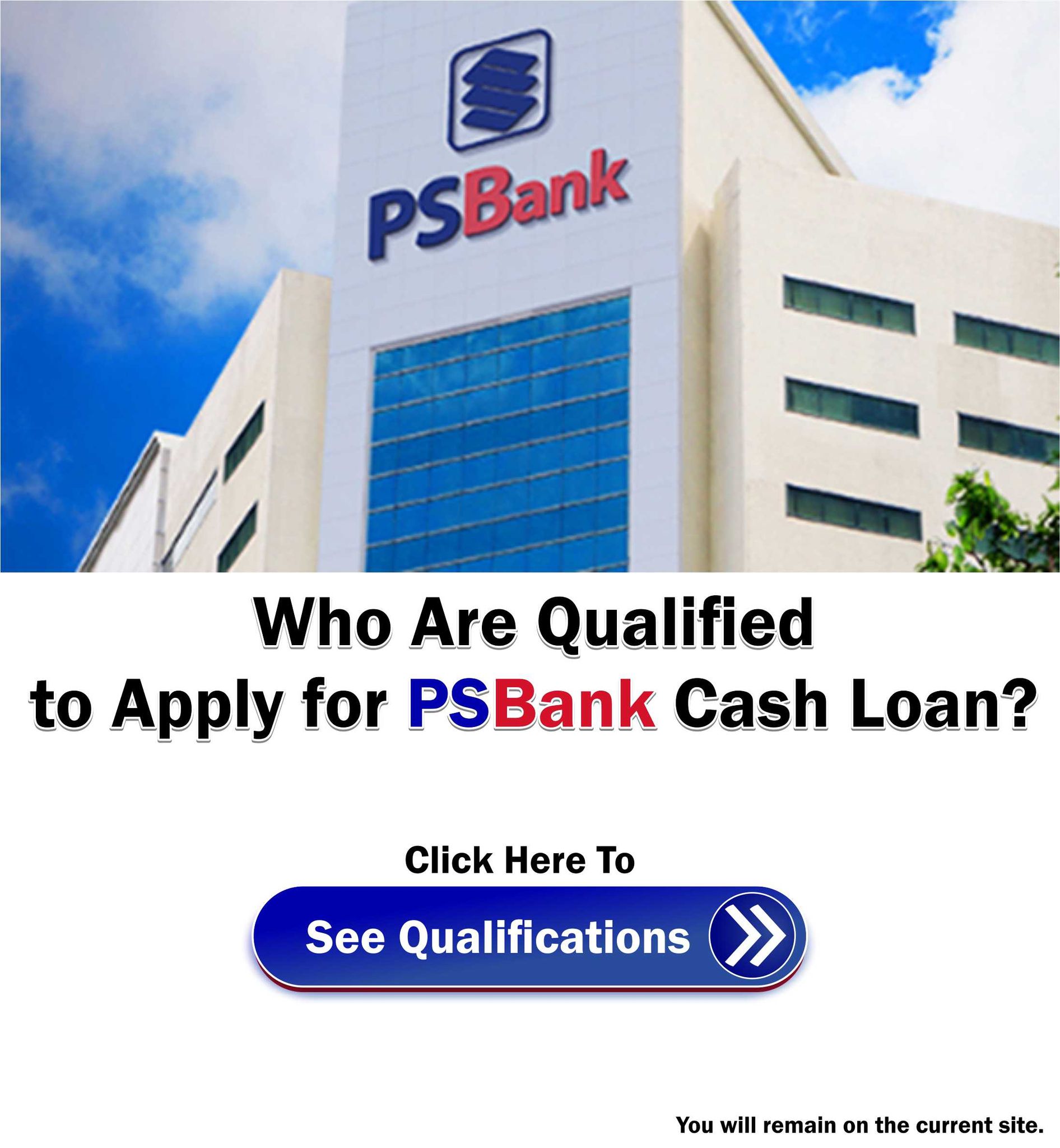 PSBank Personal Cash Loan Loanable Amount — How Much You May Borrow ...