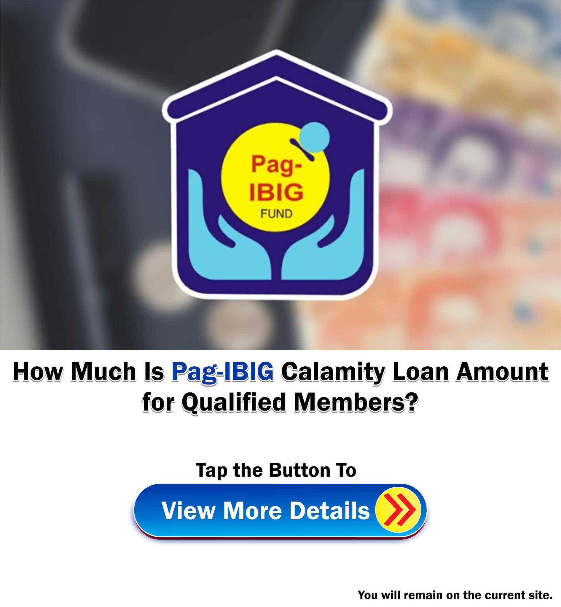 Pag-IBIG Offers Calamity Loan for Members in Times of Natural Disasters ...