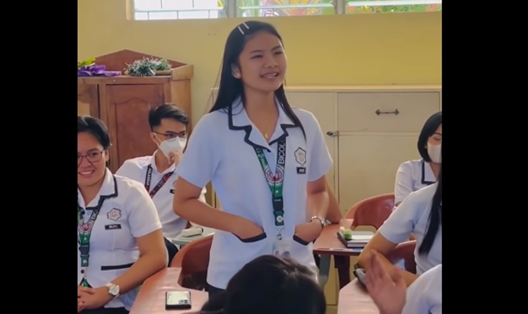Pretty Nursing Student
