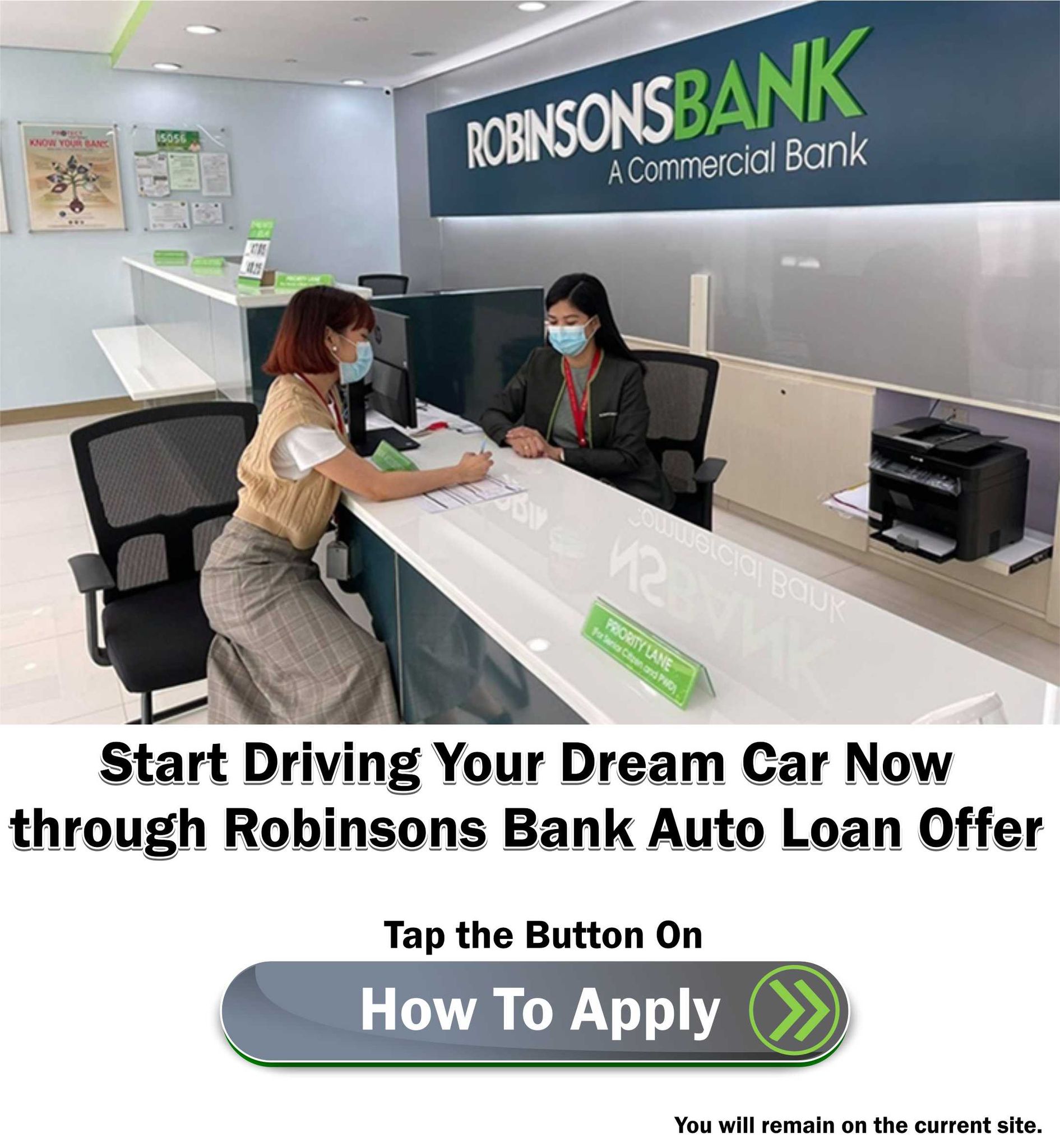 How To Apply for Robinsons Bank Auto Loan