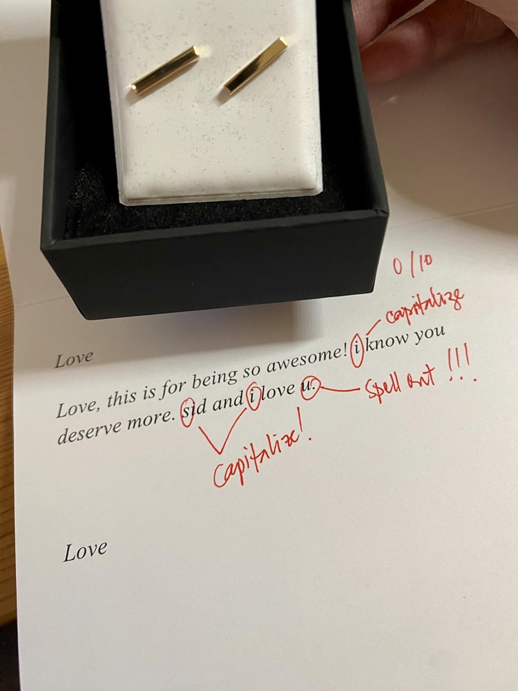 Husband's Valentine's Day Gesture