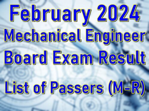 Mechanical Engineering Exam Results