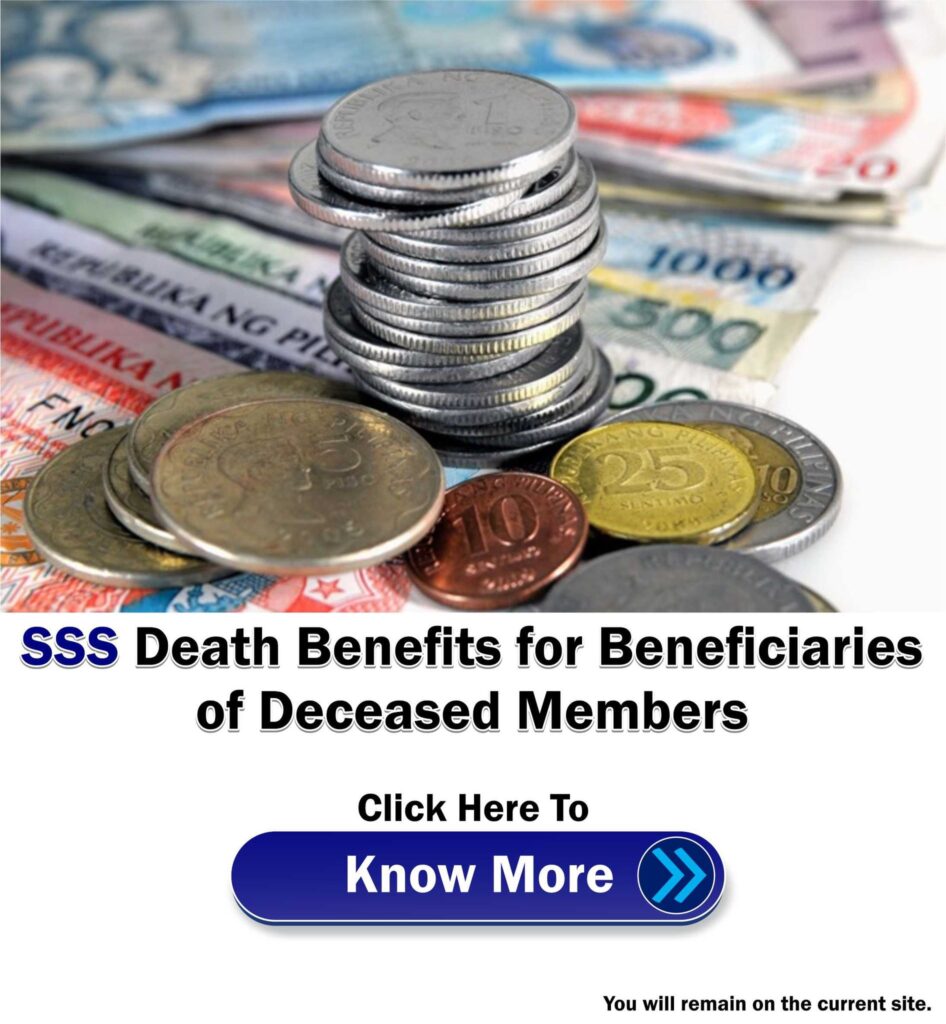 SSS Death Benefits for Beneficiaries