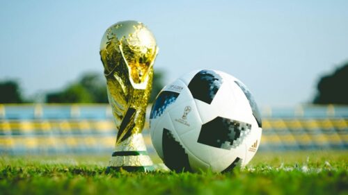 football and trophy