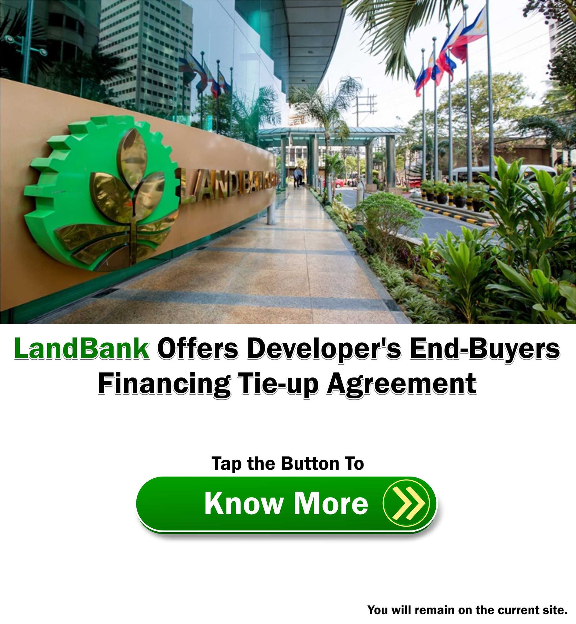 LandBank Developer's End-Buyers Financing Tie-Up Agreement