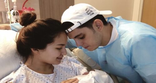 Sarah Lahbati and Richard Gutierrez