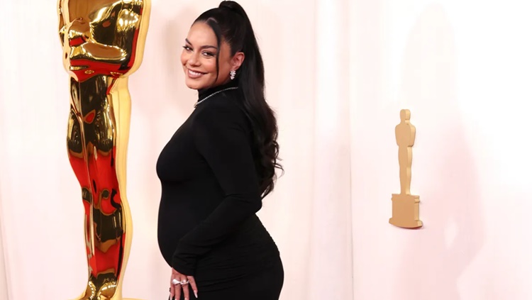 Vanessa Hudgens Reveals Pregnancy At Oscars 2024 Red Carpet (Photos