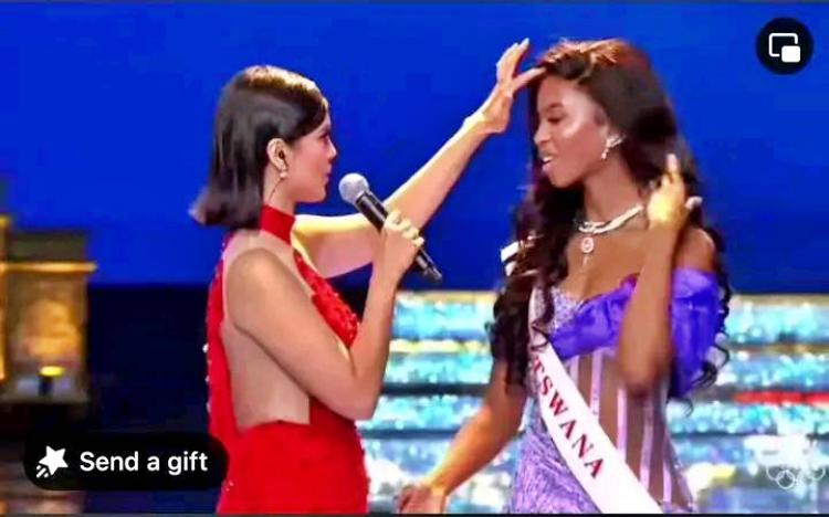 megan young miss botswana