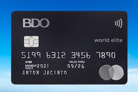 BDO World Elite Mastercard — Features & Requirements in Applying for ...