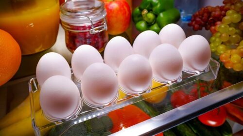 Eggs in Refrigerator