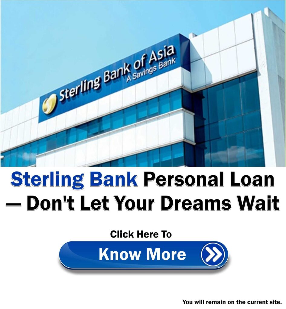 Sterling Bank Personal Loan