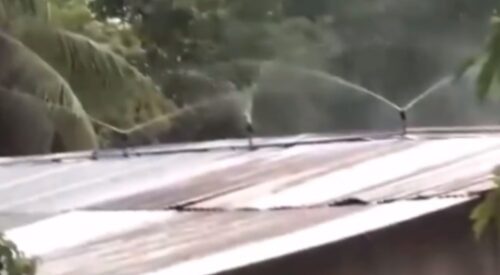 Roof Water Sprinkler