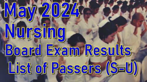 Nursing Board Exam Results May 2024