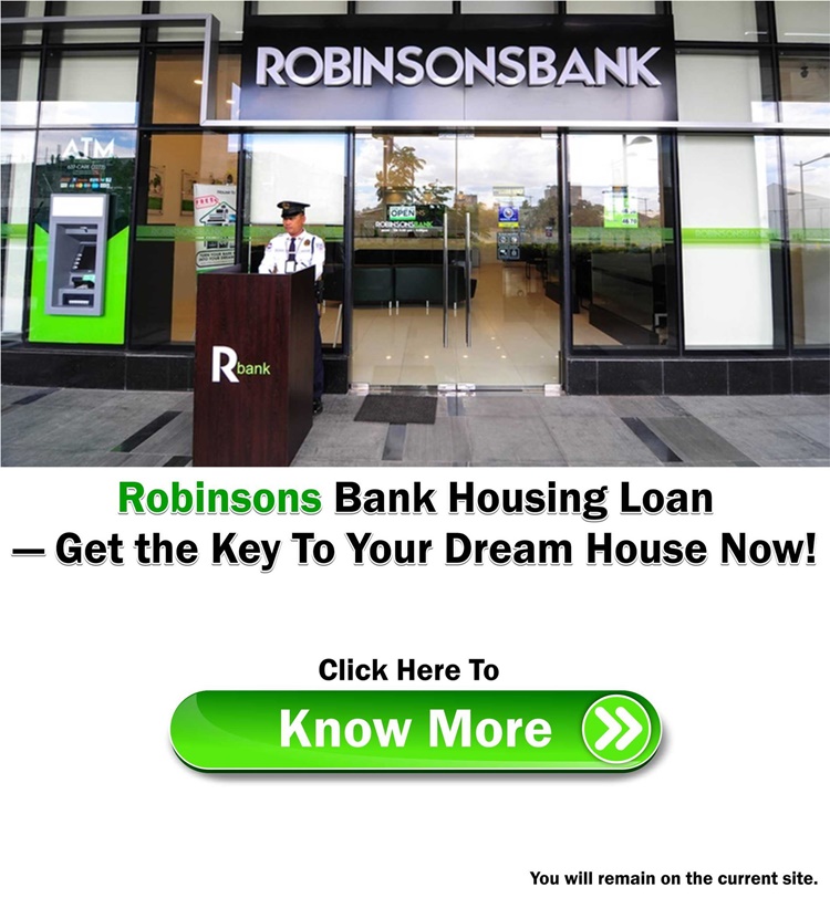 Robinsons Bank Housing Loan