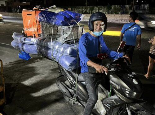 69-Year-Old Delivery Rider