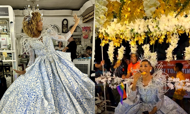 Diwata Stuns In Fabulous Outfit At Malabon Sagala Parade | PhilNews