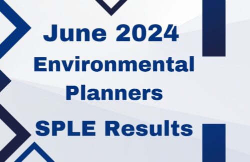 Environmental Planners SPLE Results June 2024
