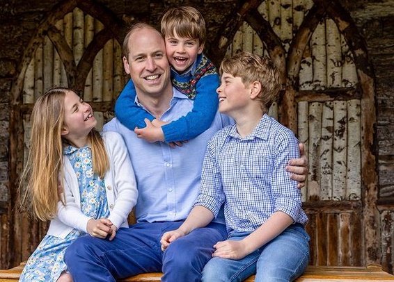 Prince William and Children