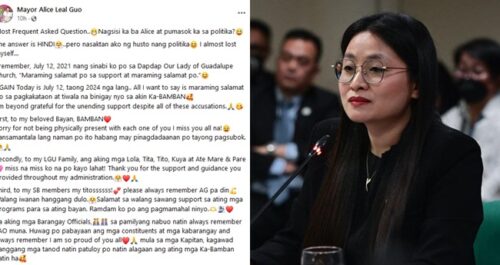 Alice Guo Birthday Statement