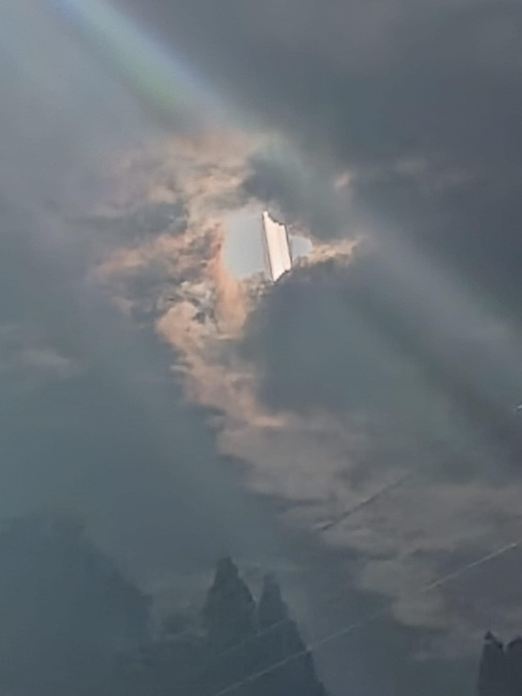 Mysterious Cloud Formation