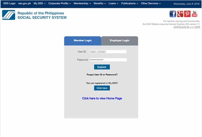 Register SSS Member Online — How To Sign Up for An Account to My.SSS ...