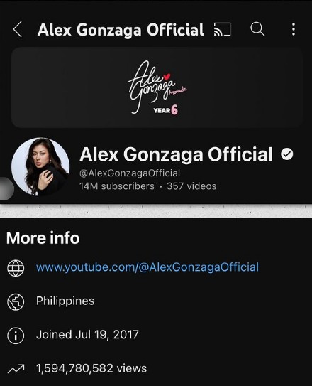 alex gonzaga yt