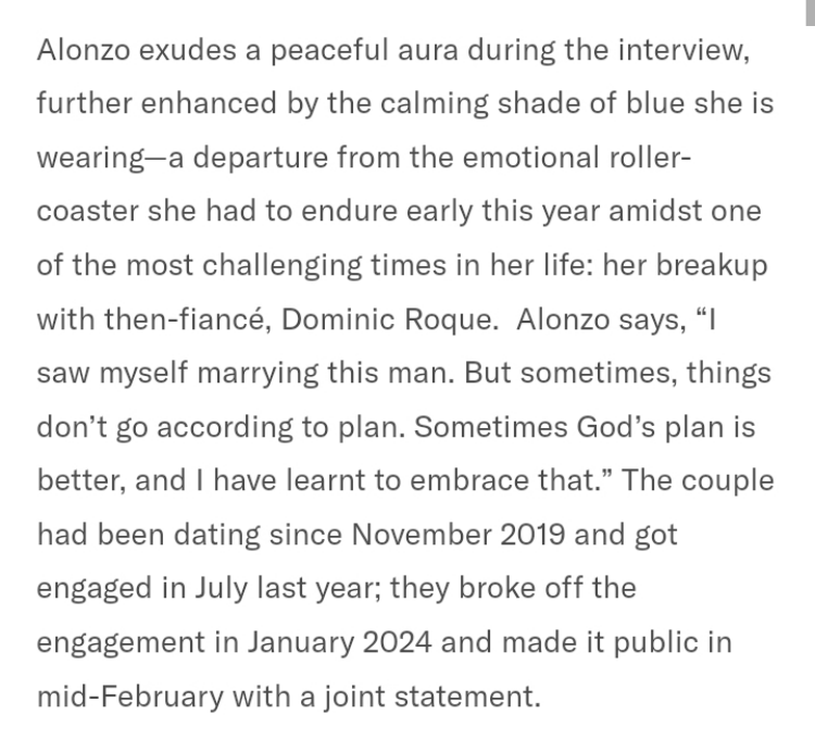 bea alonzo statement