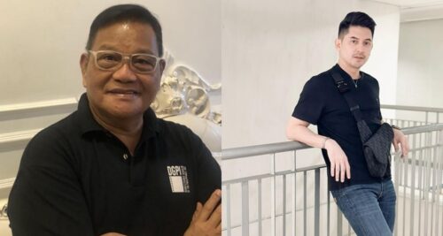 Ahron Villena and Joel Lamangan