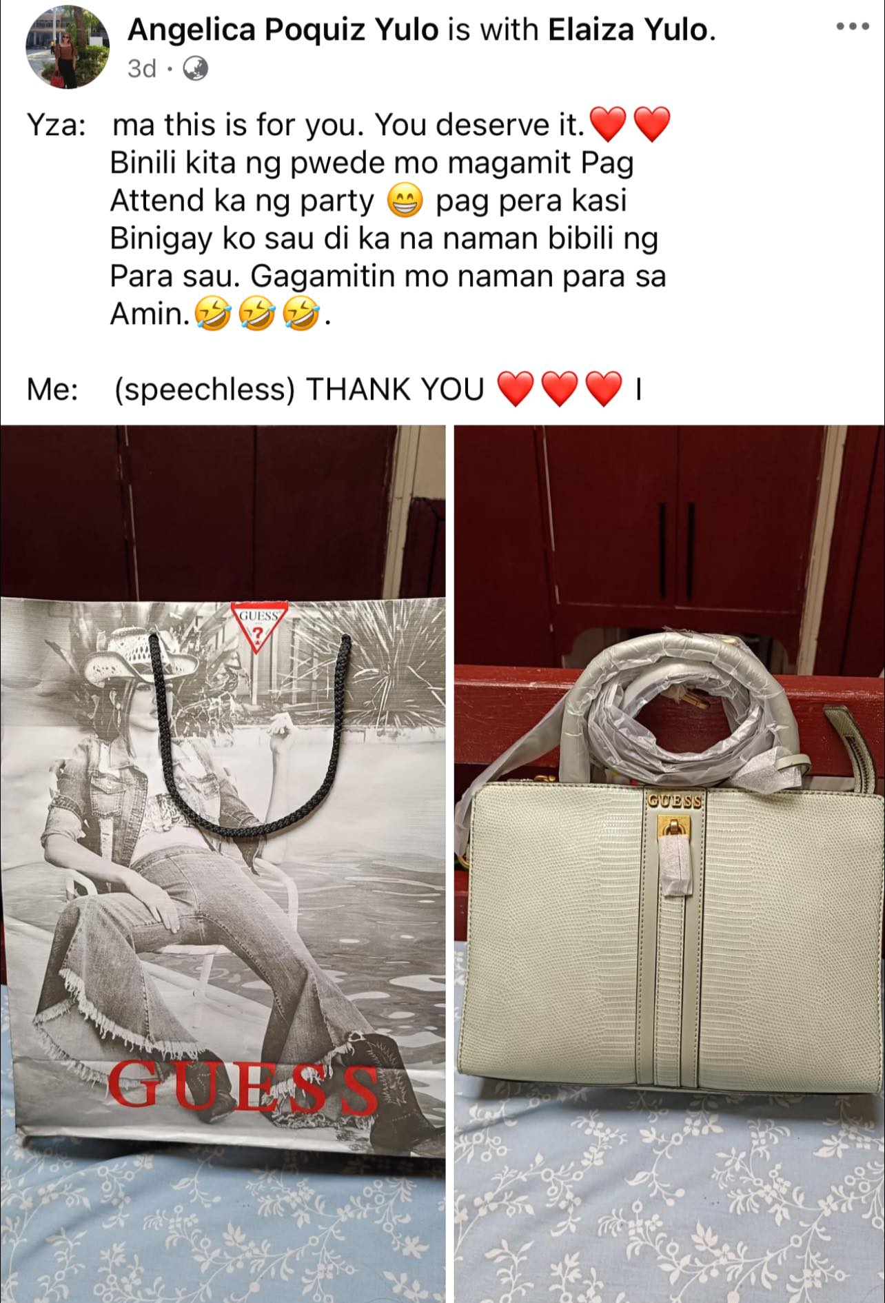 Carlos Yulo's Mother Angelica Posts Gifts Given by Other Children ...