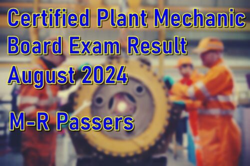 CPM Board Exam Result August 2024