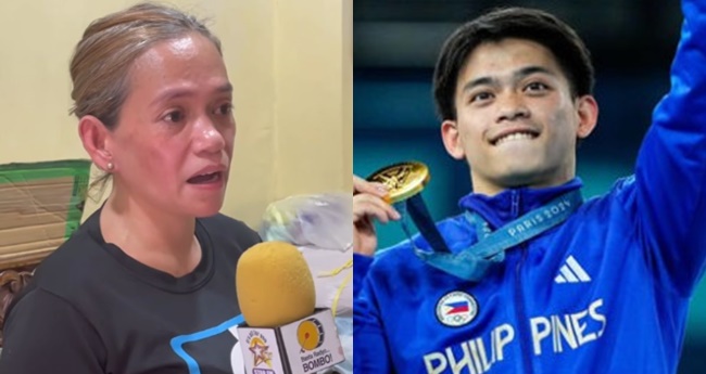 Carlos Yulo's Mother Happy for his Olympics Win, Refuses To Initiate ...