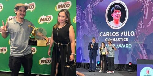 Carlos Yulo's Parents awarded