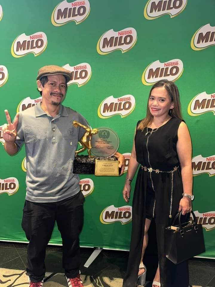 Carlos Yulo's Parents Awarded by Milo, San Miguel Corp for Raising 3 ...