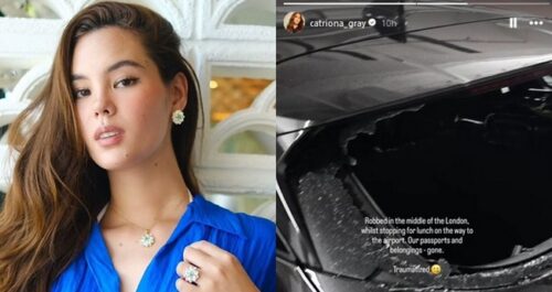 Catriona Gray Robbed Passports