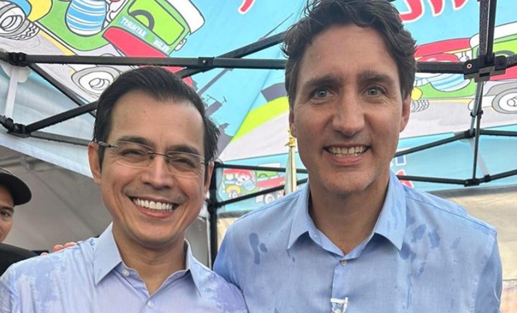 Isko Moreno, Justin Trudeau 1