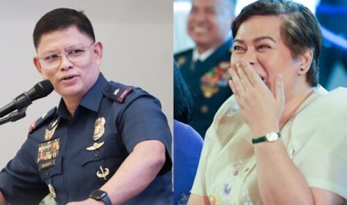 PNP Chief Rommel Marbil, Vice Pres. Sara Duterte