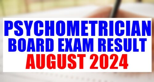 Psychometrician Board Exam