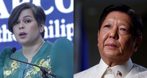 Sara Duterte, Bongbong Marcos
