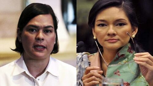 Sara Duterte, Risa Hontiveros