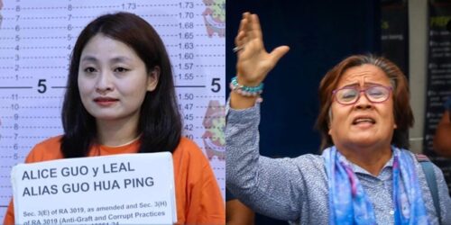 Alice Guo, Leila De Lima