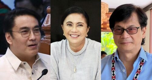 Benhur Abalos, Leni Robredo, Bong Revilla