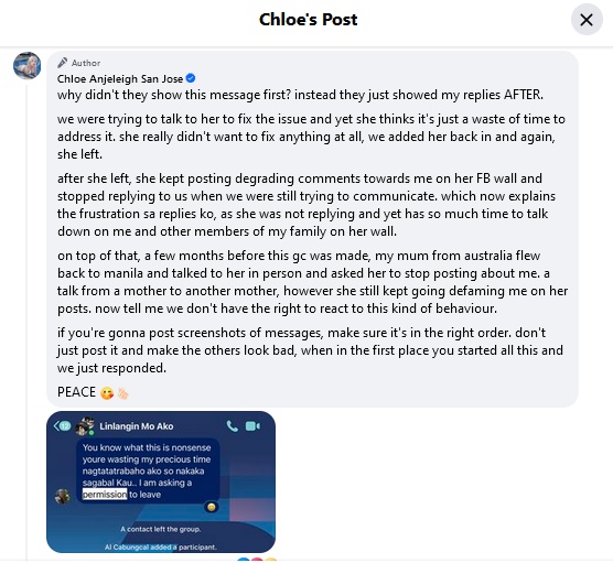 Chloe San Jose Post