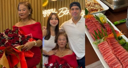 Julia Barretto, Gerald Anderson Mom Birthday
