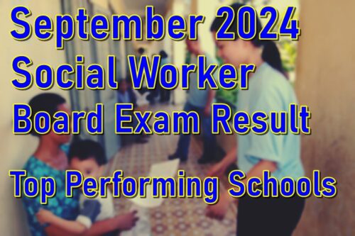 Social Worker Board Exam Result September 2024