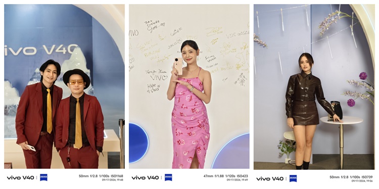 vivo V40 Grand Launch portrait photos of guests